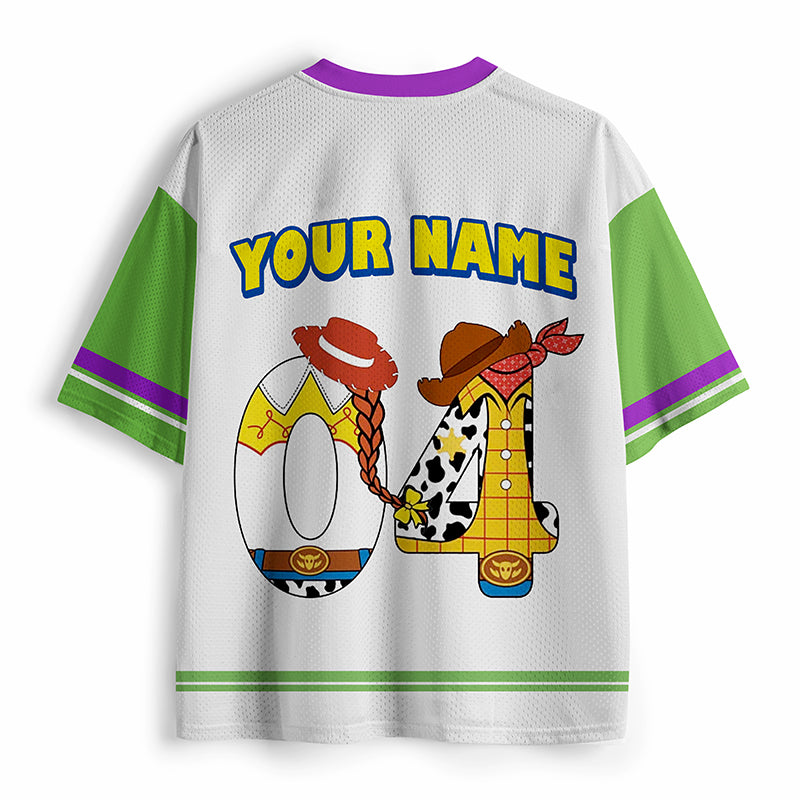 Personalized Name And Grade Teacher Story Beyond Teacher Mesh Jersey