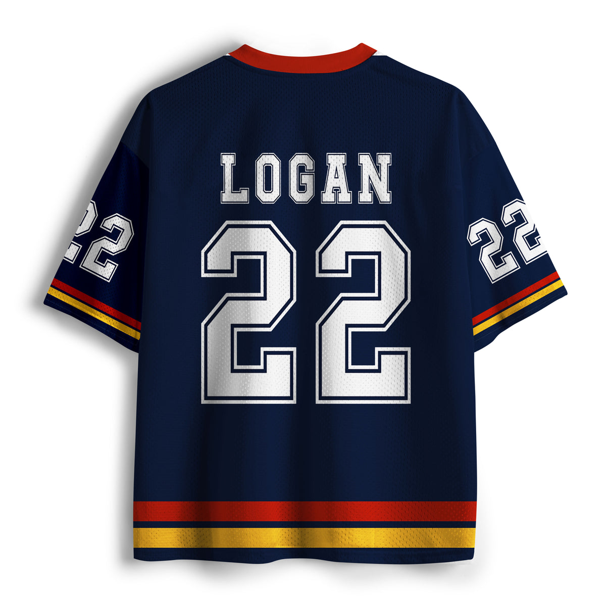 Personlized College Campus Hockey Teacher Mesh Jersey