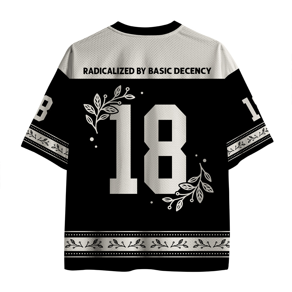 Radicalized By Basic Decency Teacher Mesh Jersey