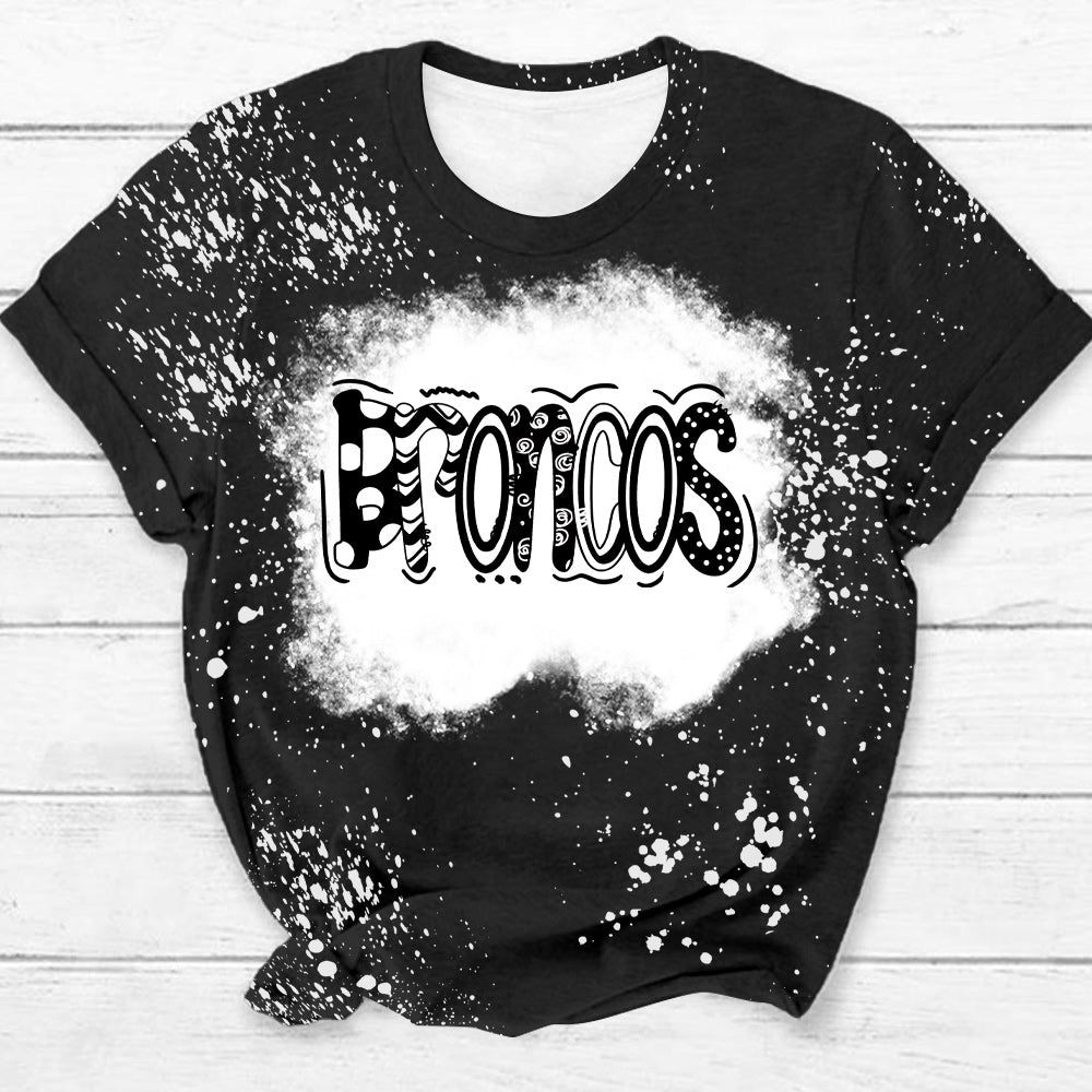 Personalized Team Spirit Sublimated Mascot Teacher Printed Super Soft T-Shirt