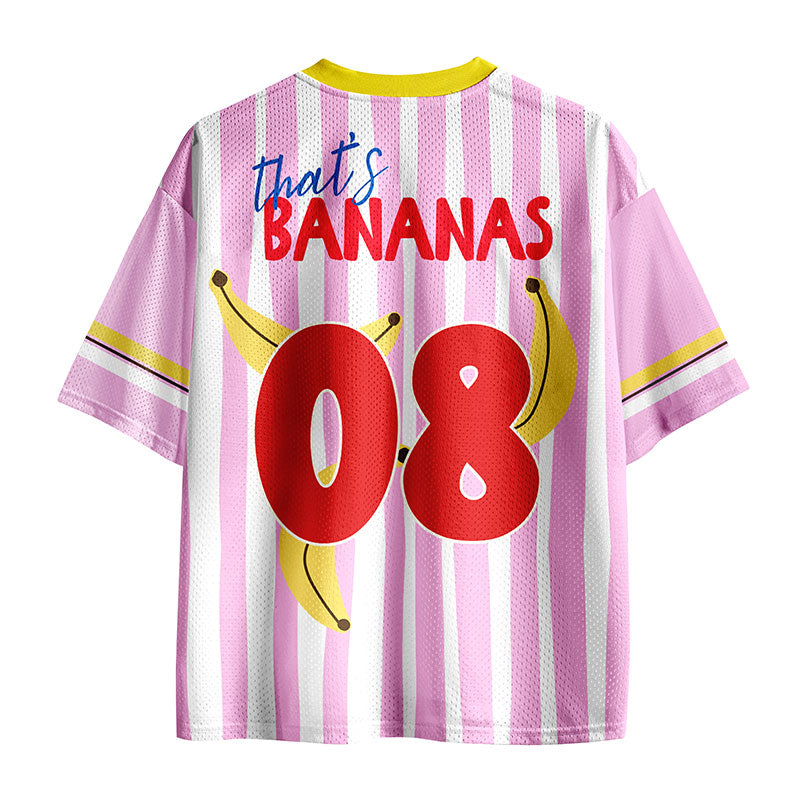 Personalized Number That's Bananas Teacher Mesh Jersey