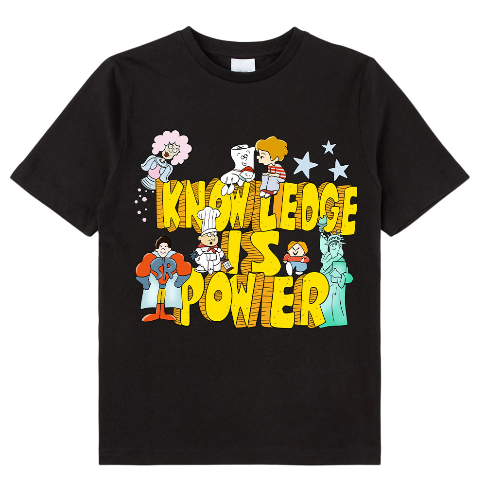 Knowledge Is Power Class T-Shirt