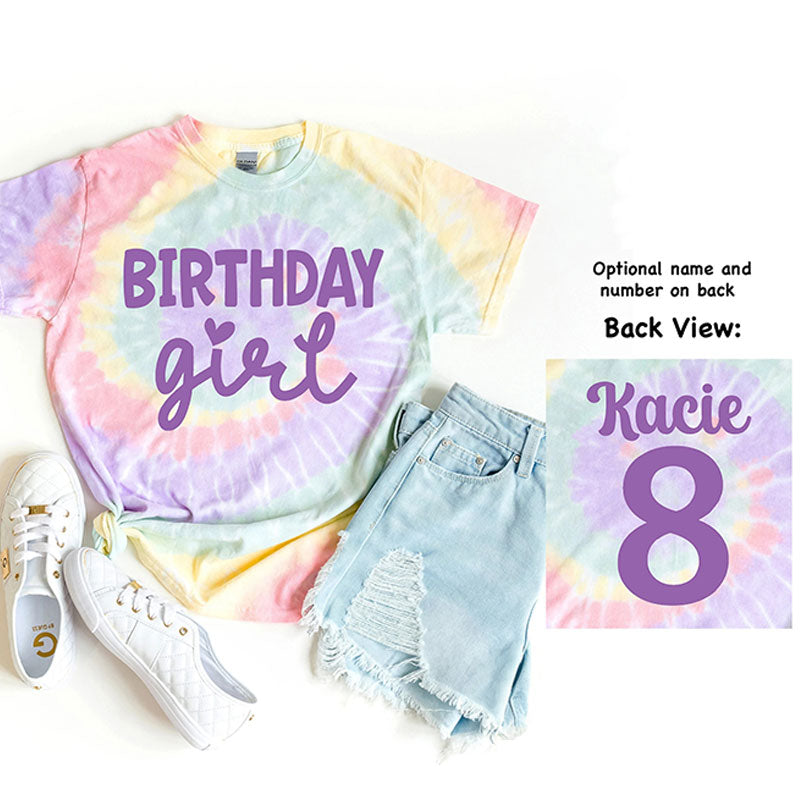 Personalized Birthday Text And Name Printed Class T-Shirt