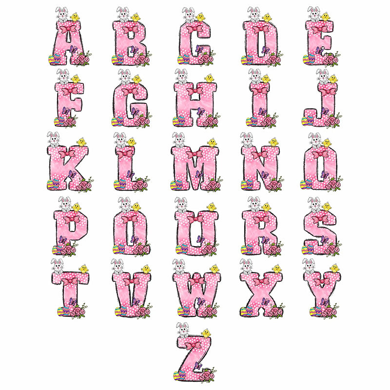 Personalized Initial And Name Happy Easter Class T-Shirt