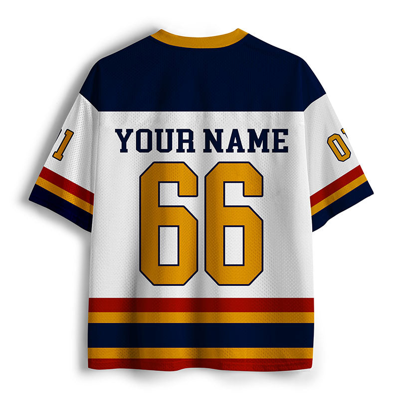 Personalized Mascot And School Name School Spirit Teacher Mesh Jersey
