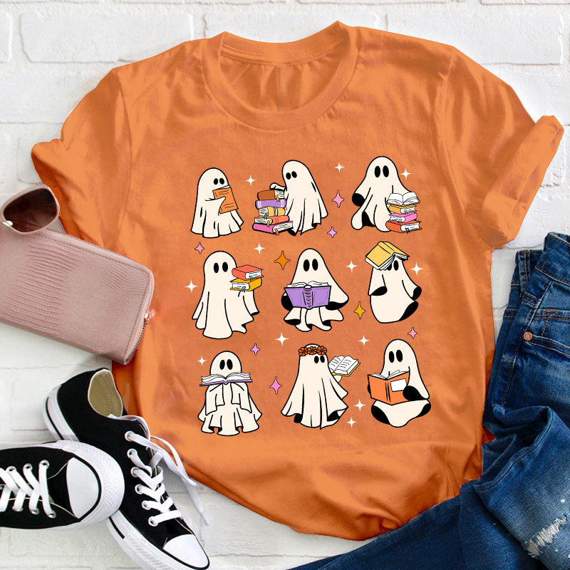 Reading Ghosts Teacher T-Shirt