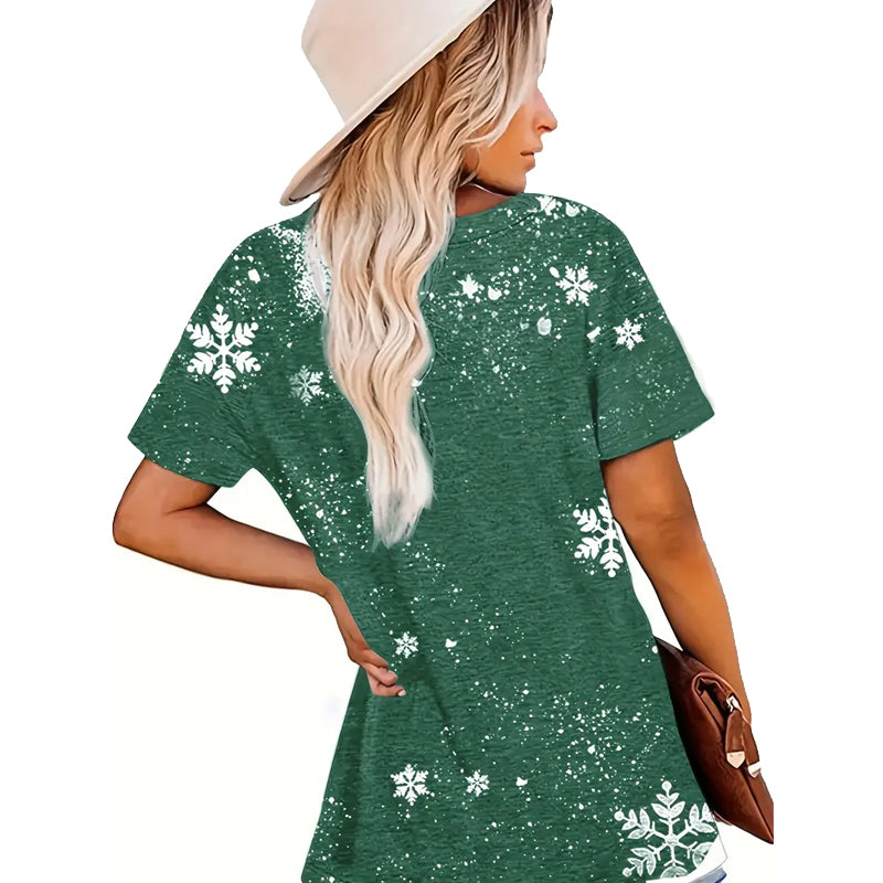 Tis The Season Teacher Printed Super Soft T-Shirt
