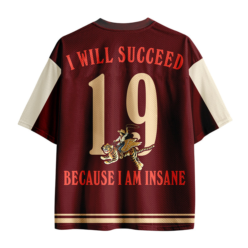 Personalized Name Number Western Winged Tiger Cowgirl Graphic Color Block Teacher Mesh Jersey