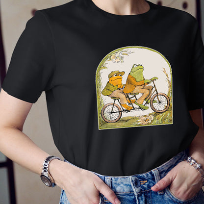 Frog And Friend Literature Teacher T-Shirt
