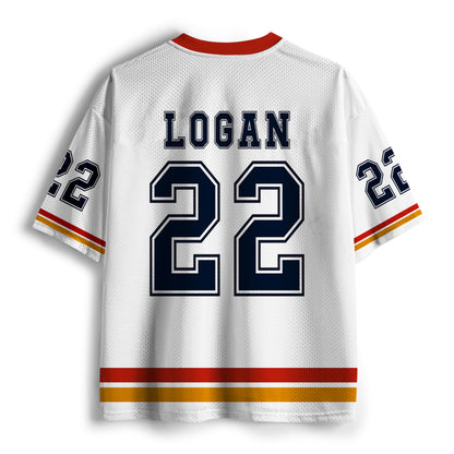 Personlized College Campus Hockey Teacher Mesh Jersey