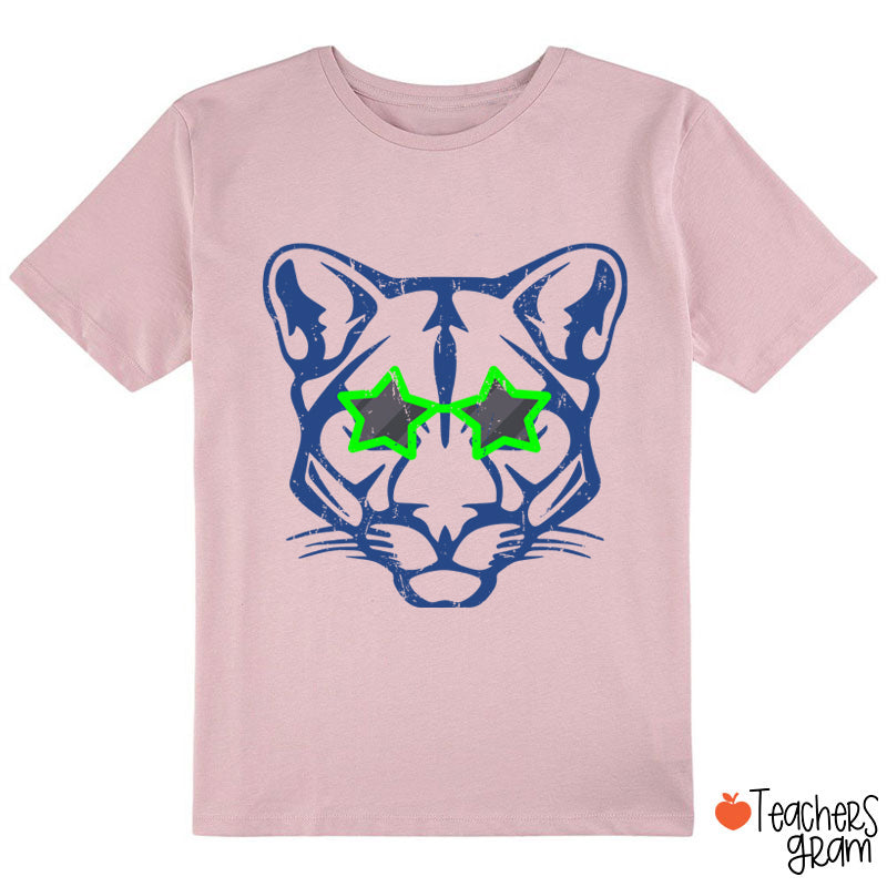Personalized Mascot Star Glasses Class T-Shirt
