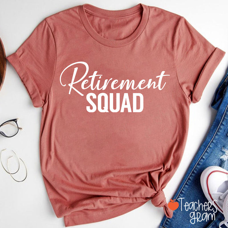 Retirement Squad Teacher T-Shirt