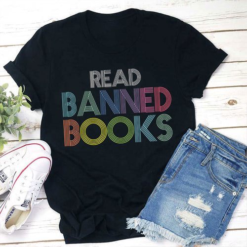 Read Banned Books Teacher T-Shirt