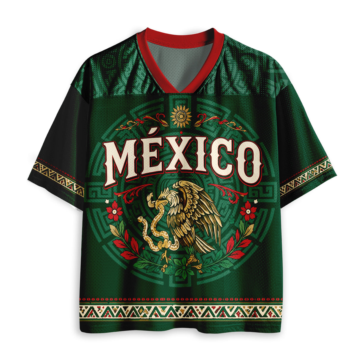 Personalized Name Mexico Teacher Mesh Jersey