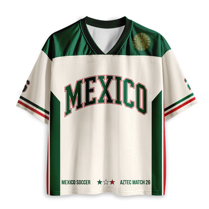 Personalized Number Mexico Soccer Teacher Mesh Jersey