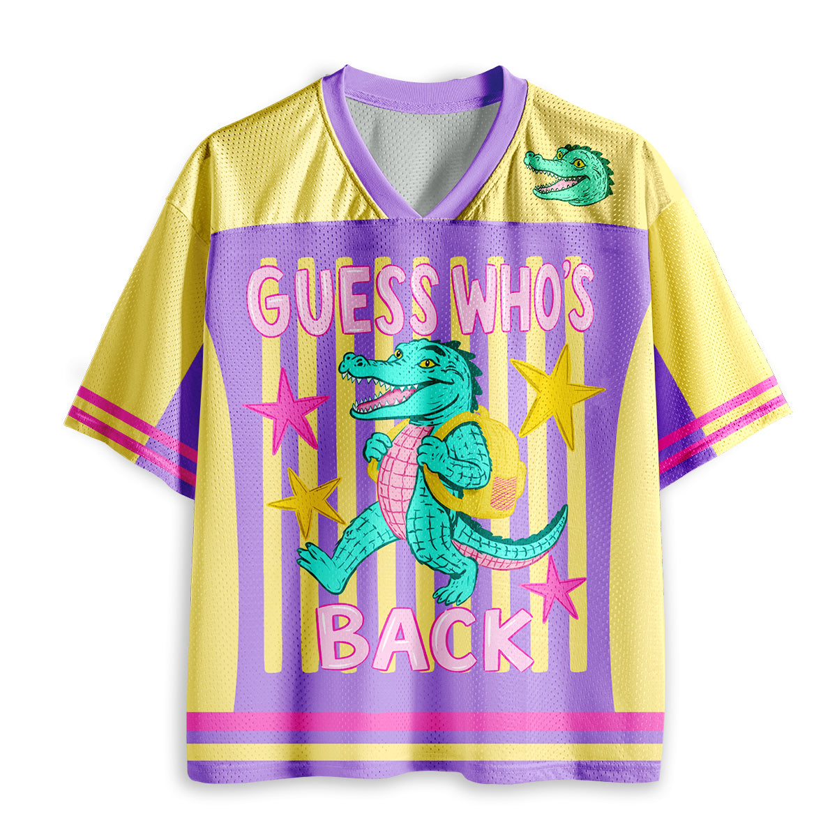 Guess Who's Back Gator Teacher Mesh Jersey