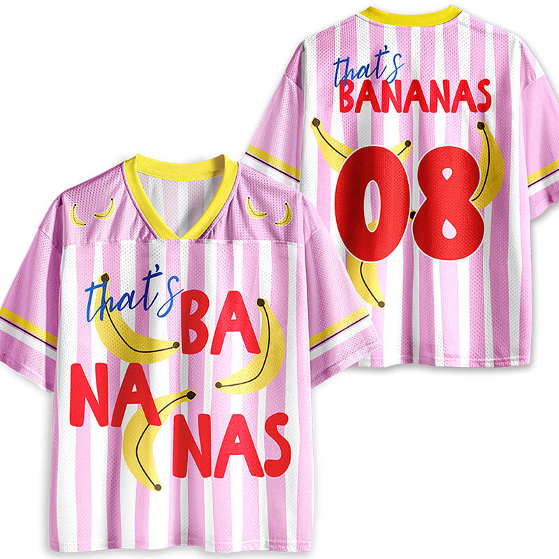Personalized Number That's Bananas Teacher Mesh Jersey