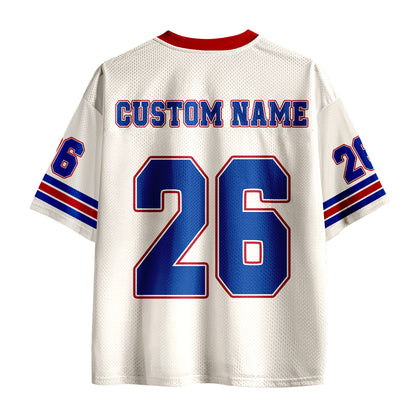 Personalized Name And Number USA Soccer  Lover Teacher Mesh Jersey