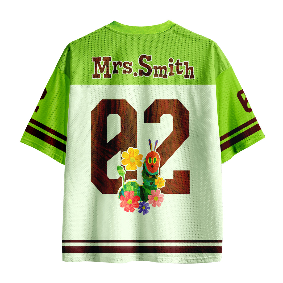 Personalized Name We Are Hungry For Learning Teacher Mesh Jersey