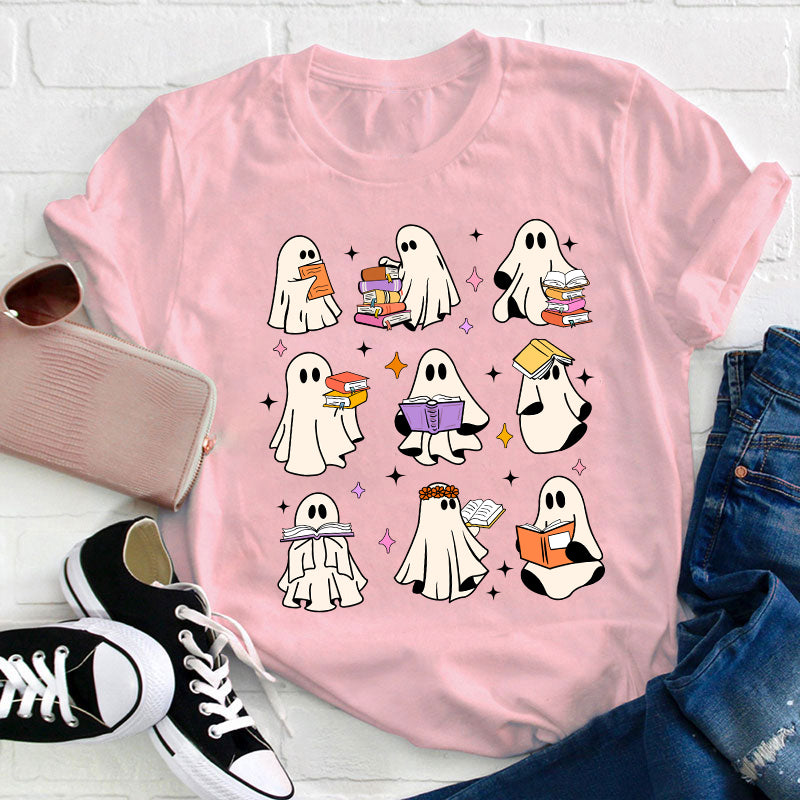 Reading Ghosts Teacher T-Shirt