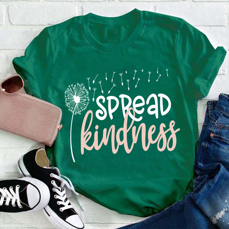 Spread Kindness Like Sunflower Teacher T-Shirt