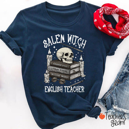Salem Witch English Teacher Teacher T-Shirt