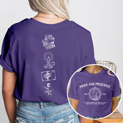 Pride And Prejudice Teacher Two Sided T-Shirt