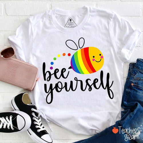 Bee Yourself Teacher T-shirt