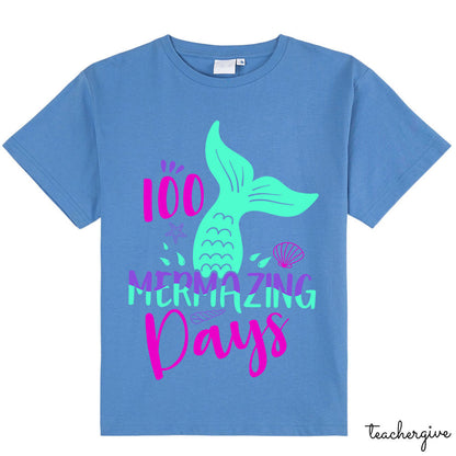 100 Mermazing Days Class T-Shirt