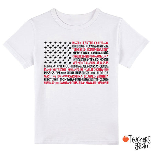 Vintage American Flag 4th Of July Class T-Shirt