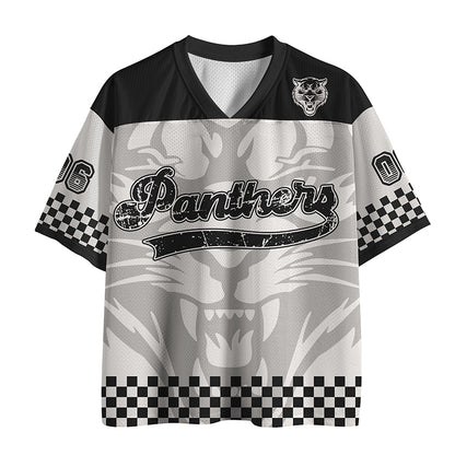 Personalized Mascot School Spirit Game Day Teacher Mesh Jersey