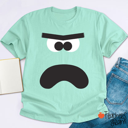 Personalized Book Character Halloween Teacher T-Shirt