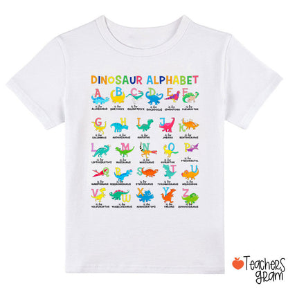 Dinosaur Alphabet Class T-Shirt