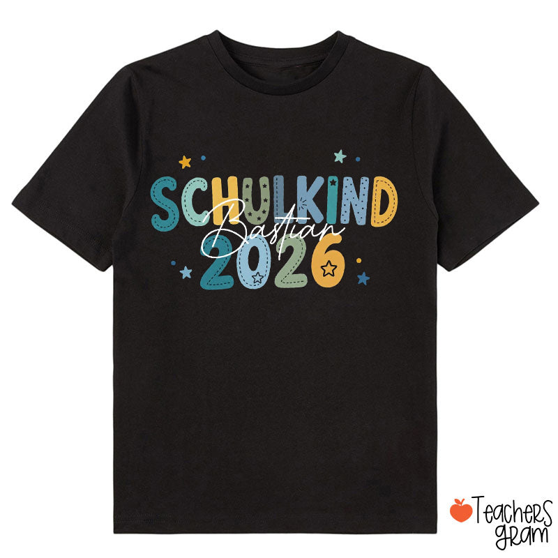 Personalized Name Schulkind Class T-Shirt