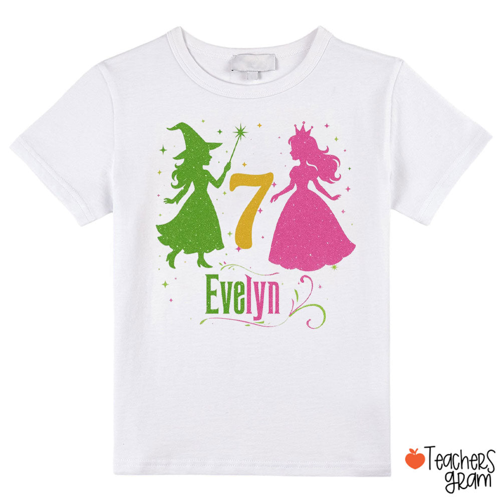 Personalized Name And Age Wicked Birthday Class T-Shirt