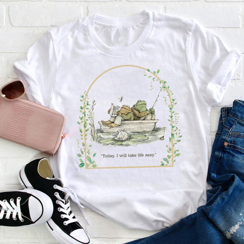 Today I Will Take Life Easy Teacher T-Shirt