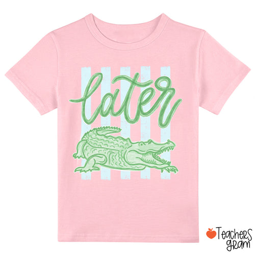 Later Gator Preppy Vacation Class T-Shirt