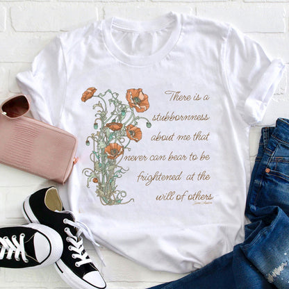 Pride And Prejudice Quote Teacher T-Shirt