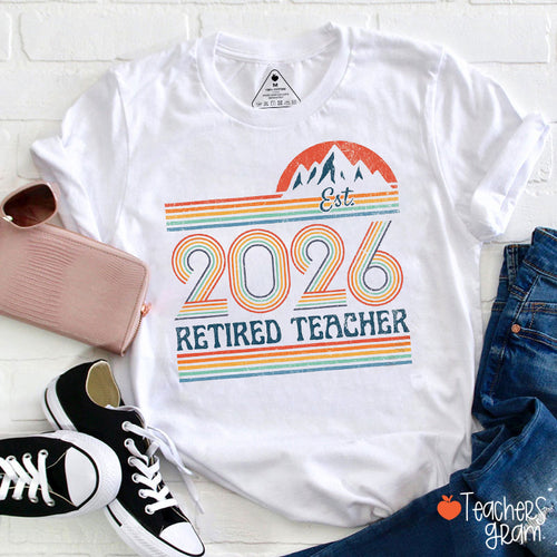 Personalized Teaching Retirement Teacher T-Shirt