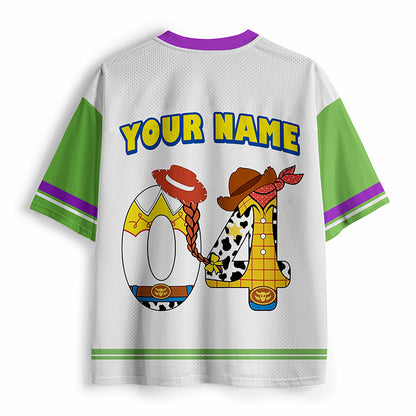 Personalized Name And Grade Teacher Story Beyond Teacher Mesh Jersey