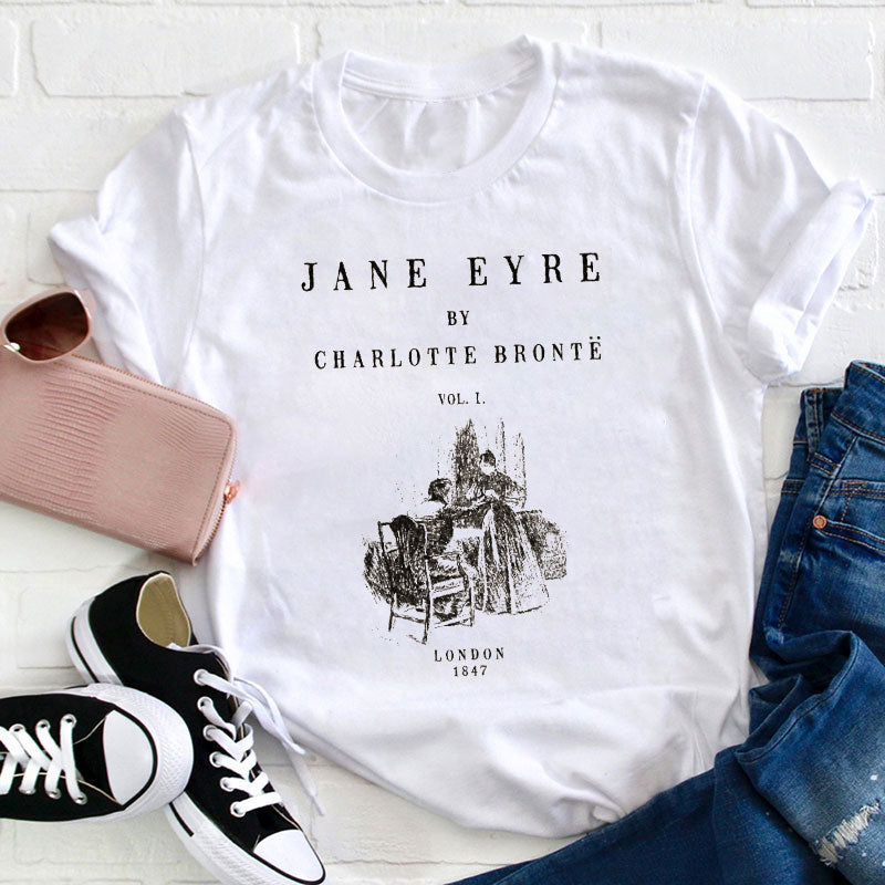 Reading Girl Teacher T-Shirt