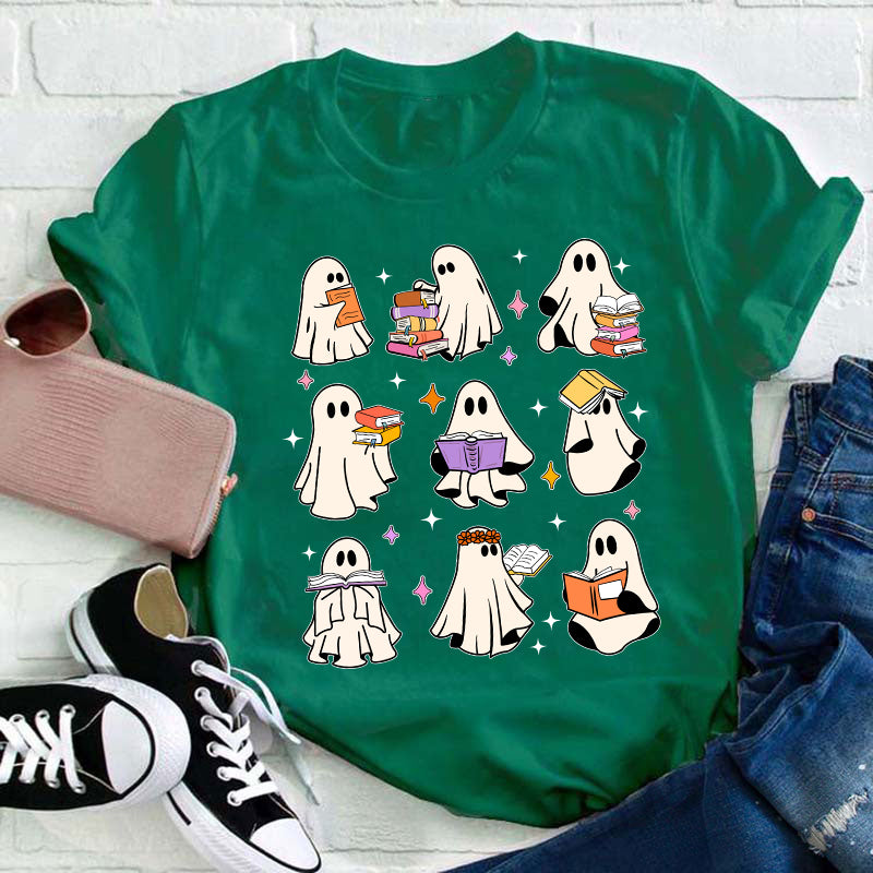 Reading Ghosts Teacher T-Shirt