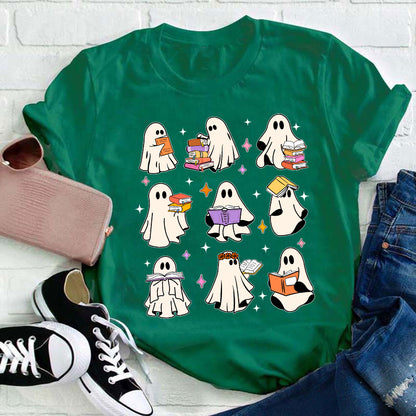 Reading Ghosts Teacher T-Shirt