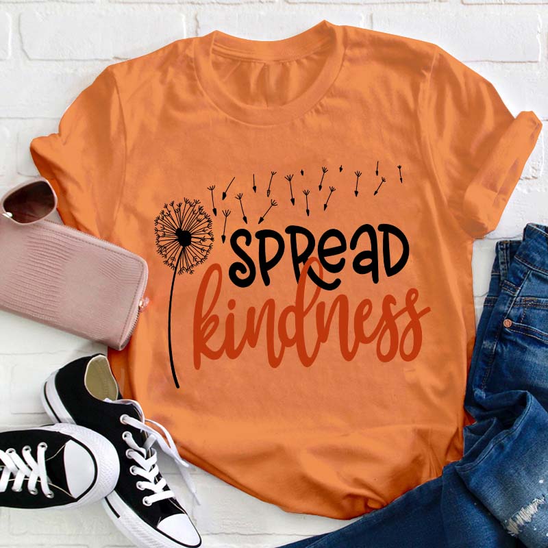 Spread Kindness Like Sunflower Teacher T-Shirt