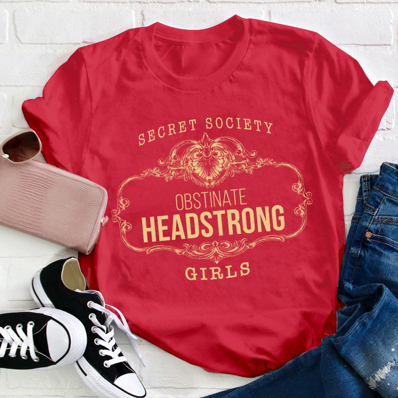 Pride and Prejudice The Secret Society Teacher T-Shirt