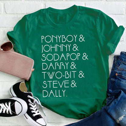 Literature Characters Teacher T-Shirt