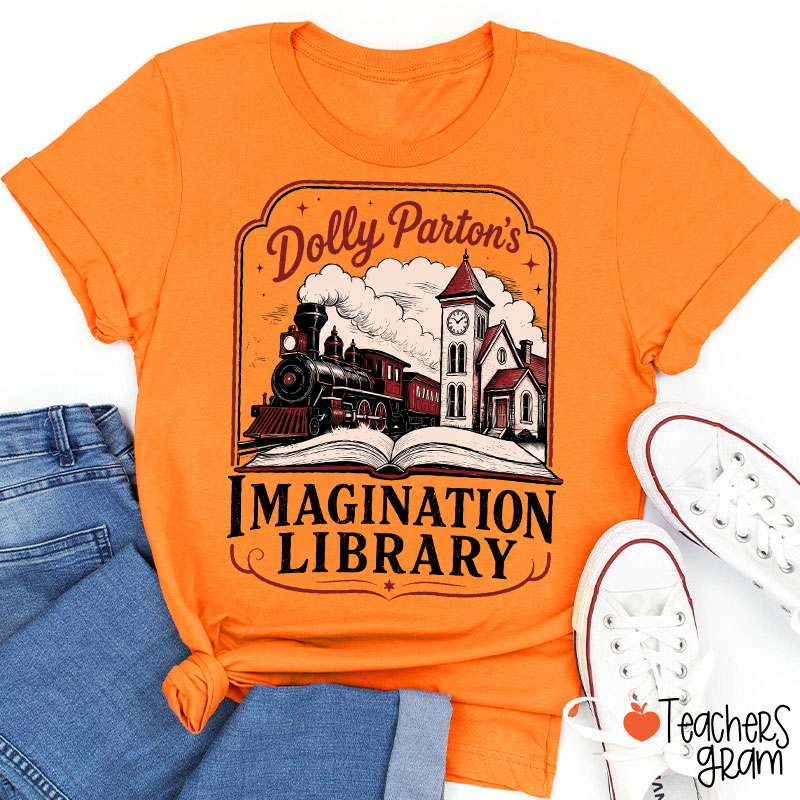 Dolly 's Imagination Library Teacher T-Shirt