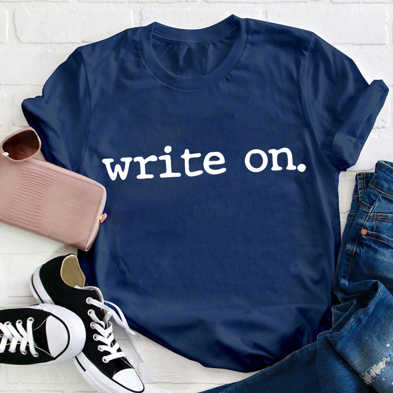 Write On Teacher T-Shirt