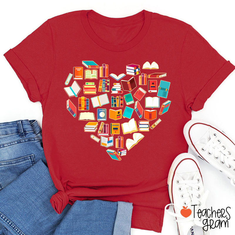 Book Lover Teacher T-Shirt