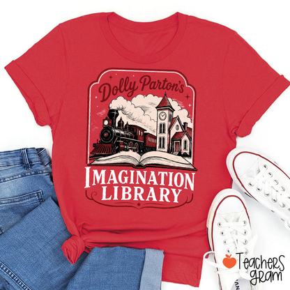 Dolly 's Imagination Library Teacher T-Shirt